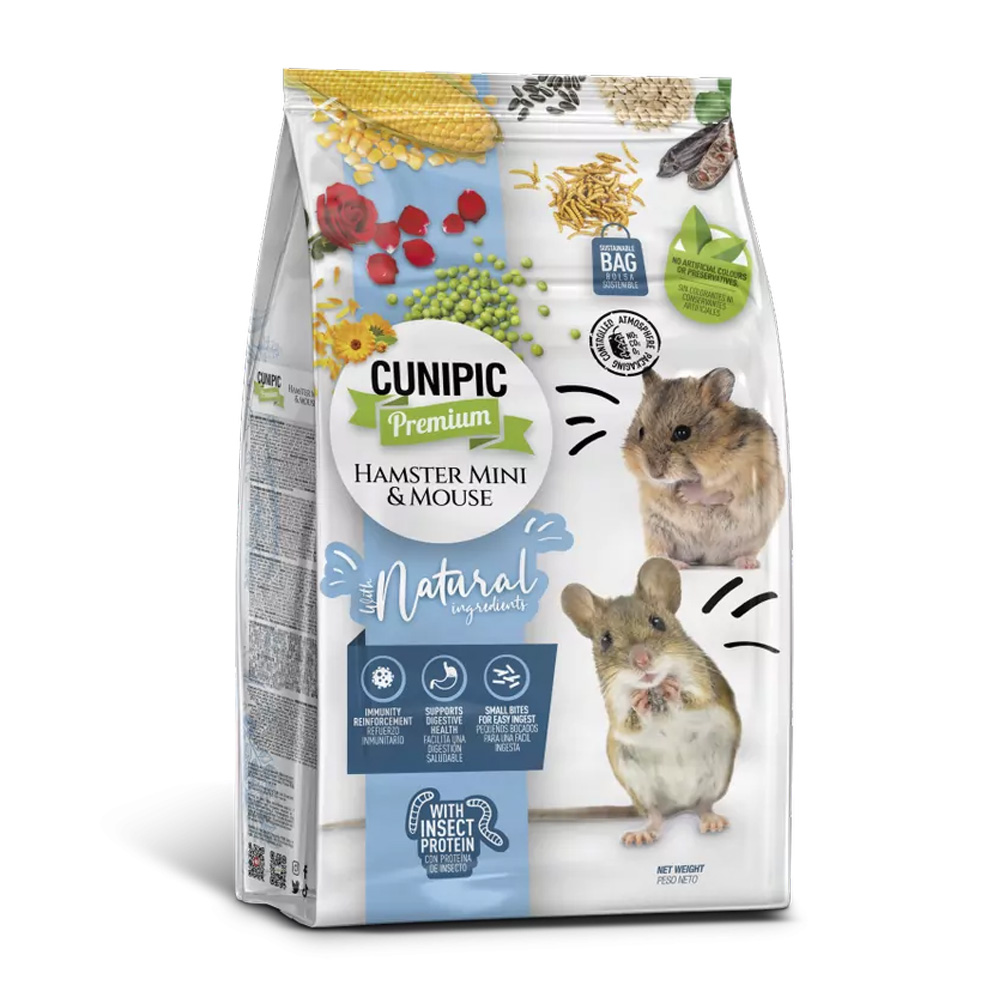 CUNIPIC Hamster & Mouse karma dla chomików i myszy 600g